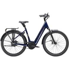 Trek Dame El-bycykler Trek District+ 5 Lowstep 400Wh XL Blå 2024 Damcykel