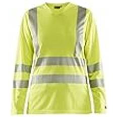 Blåkläder Womens Hi-Vis Long Sleeved T-Shirt - Jaune