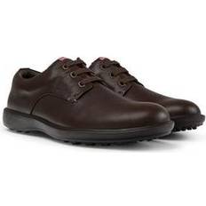 Camper Atom Work Polished Leather Blucher Men's Shoes Brown Men x