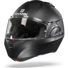 Shark Motorcycle Equipment Shark Modular motorcycle helmet evo GT blank Noir Unisex