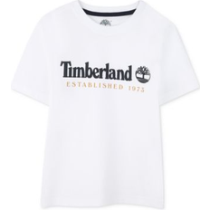 Timberland Boys Short Sleeve T-Shirt White