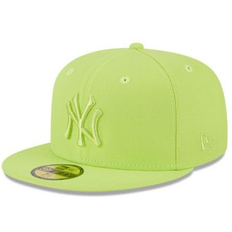 New york yankees cap New Era Men's New York Yankees Neon Green 2023 59FIFTY Fitted Hat