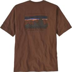 Patagonia T-shirts & Tank Tops Patagonia Men's '73 Skyline Organic T-Shirt, Medium, Molasses Brown