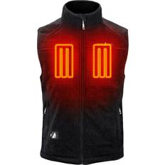 Battery Heated Vests ActionHeat Men's 5V Performance Fleece Battery Heated Vest, XL, Black