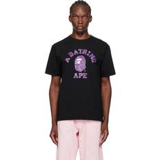 Bape Ropa Bape Colour Camo College T-Shirt - Black/Purple