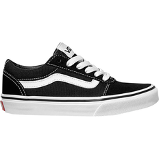 Vans Women's ward canvas vn0a38j9iju1 shoes black/white 3-6