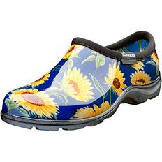 Women - Yellow Rain Boots Sloggers Women's Sunflower Print Rain and Garden Shoes Sunflower Sunflower Blue