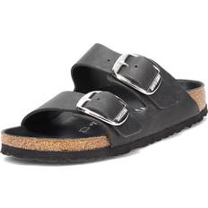 Birkenstock Arizona Big Buckle Uld Sandaler - Sort