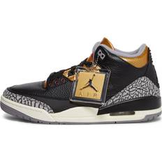 Jordan Air 3 Retro Black Cement Gold