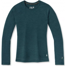 Women Base Layer Tops Smartwool Merino 250 Base Layer Crew Twilight Blue Heather