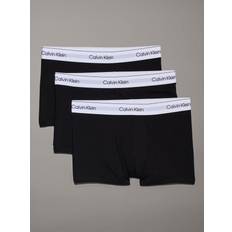 Calvin Klein Puuvilla Miesten alusvaatteet Calvin Klein Cotton Stretch Trunk 3-Pack - Black