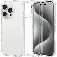 Mobique iPhone 16 Pro Max Crystal Hybrid-skal, transparent