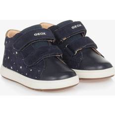 Bambino Mocassini Geox Biglia Girl Sneakers - Blu Scuro