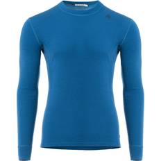 Blå Undertrøyer Aclima Men's WarmWool Crew Neck Corsair