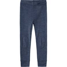 Name It Svedundertøj Børnetøj Name It NkmWang Wool Needle Longjohn Bukser - Ombre Blue