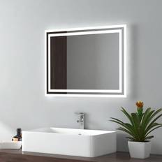 Illuminated Bathroom Mirror 450 x 600 mm