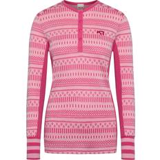 Kyllä - Vaaleanpunainen Vaatteet Kari Traa Åkle Long Sleeve - Bright Pink