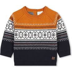 Jungen - Mehrfarbig Strickpullover Carrément Beau Carrement Beau Y30275 Sweater Mehrfarbig Months