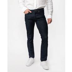 Gant Men Jeans Gant Mens Slim Fit Jeans Dark Blue Cotton 34W/34L