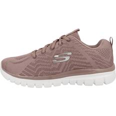 Skechers Damen GRACEFUL GET CONNECTED Sneaker, Rosa