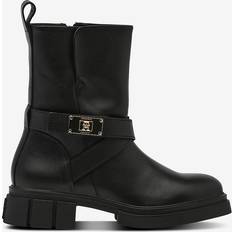 Tommy Hilfiger 42 Nilkkurit Tommy Hilfiger Boots Biker Leather Sort