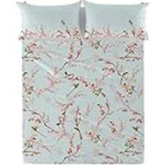 Multicolore Lenzuola HappyFriday Top Chinoiserie 240 x 270 cm (Asiatico/Oriental) Bed Sheet Multicolour (270x)