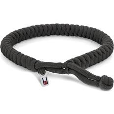 Tommy Hilfiger Armbånd Tommy Hilfiger Axel Flettet Armbånd Sort
