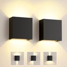 Lighting AlwaysH Always 6W Led Indoor 2 Pack 3000K Warm White IP65 Waterproof Modern Wall Lamp Wall light
