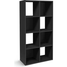 Argos Home Cube Black Storage Cabinet 61.2x120.8cm