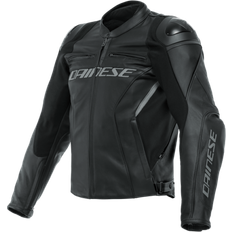 Skind Motorcykeljakker Dainese Racing læderjakke sort