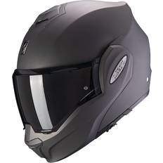 Scorpion Exo-Tech Evo Solid Helmet - Black/Grey
