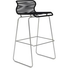 Montana Furniture Taburetter Montana Furniture Panton One Barstol Paper Black/Steel Skammel