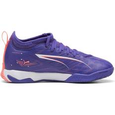 Babyer Fodboldstøvler Børnesko Puma Ultra 5 Match IT Mid Jr - Blå/Pink