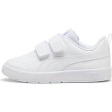 Puma Løpesko Puma Courtflex V3 V PS Sneaker, White White-Silver Mist