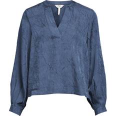 Object Objjohnson RE L/S Vneck TOP Noos Dam Toppar Från Magasin Bering Sea