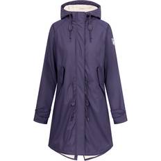 Dam - Dunkappor & Vadderade kappor - Lila Kappor & Rockar Damen Regenjacke Tidaholm purple