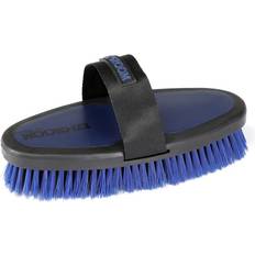 Equestrian (200mm x 25mm, Navy) Ezi-Groom Horse Body Brush