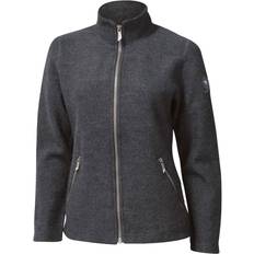 Dam - Gråa - Gång & Vandring Jackor Ivanhoe of Sweden Bella Full Zip Graphite Marl