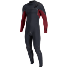 Swim & Water Sports ONeill Mens O'Neill Hyperfreak Fire 4/3mm Chest Zip Wetsuit Black