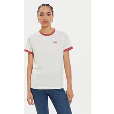 Lee Woman T-shirts Lee Ringer Tee Ecru