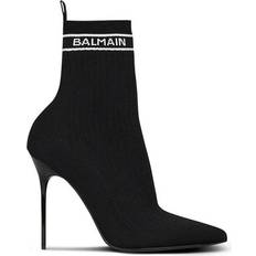 Balmain Kängor & Boots Balmain 110mm Skye Knit Ankle Boots