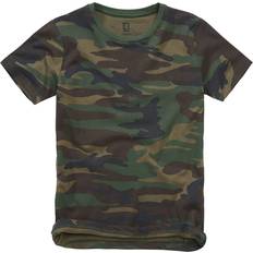 158/164 Camisetas Brandit Camiseta infantil - Camuflaje Woodland