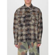 Palm Angels Flannel Check Shrit