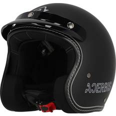 Open Faces Motorcycle Helmets Acerbis Skodela, open face helmet color: Matt-Black