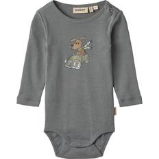 Wheat 98 Bodys Wheat Body L/S Leo - Blå
