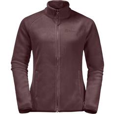 Fleecejakke - Herre - Rød Jakker Jack Wolfskin Women's Moonrise Jacket Fleecejakke lilla/brun