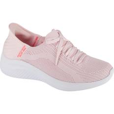 Schuhe Skechers Damen Sneakers,Sports Shoes, Hellrosa Textilbesatz