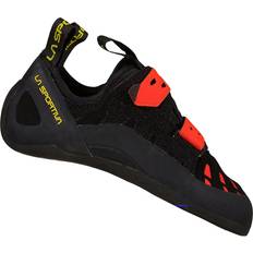 Climbing La Sportiva Men's Tarantula Climbing Shoe, 38, Black/Poppy