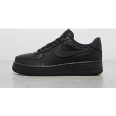 40 - Uomo Scarpe da Basket Air Force 1 Sp Sneakers - Triple Black Perforated