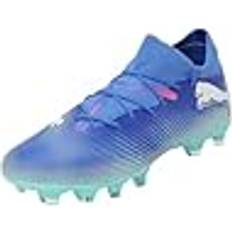 Puma 46 ½ Fotbollsskor Puma PUMA Unisex Future Match Fg/Ag fotbollssko, Bluemazing Puma vit elektrisk pepparmynta